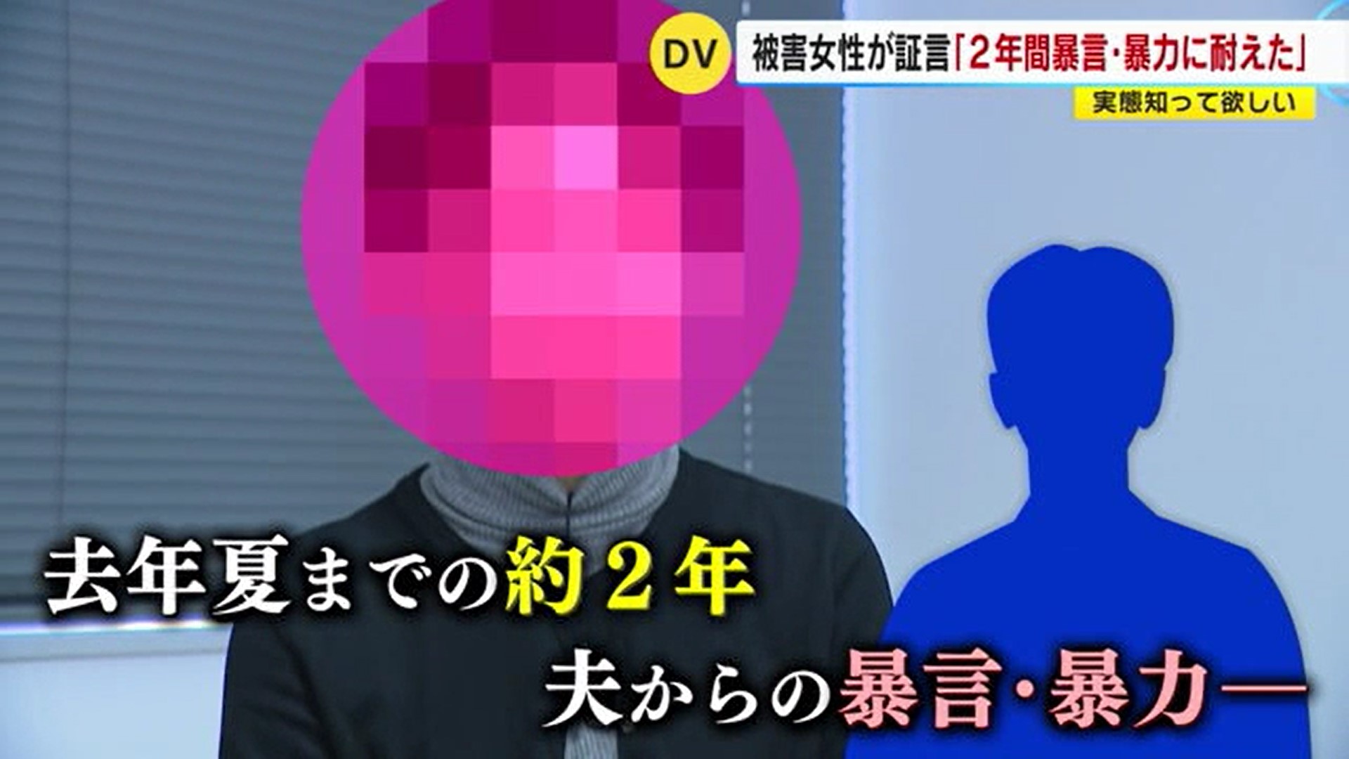 「お前はクズ」「人格否定、殴る、蹴る…」　ＤＶ被害女性が証言　“捨てるもの多すぎる”対策に異論