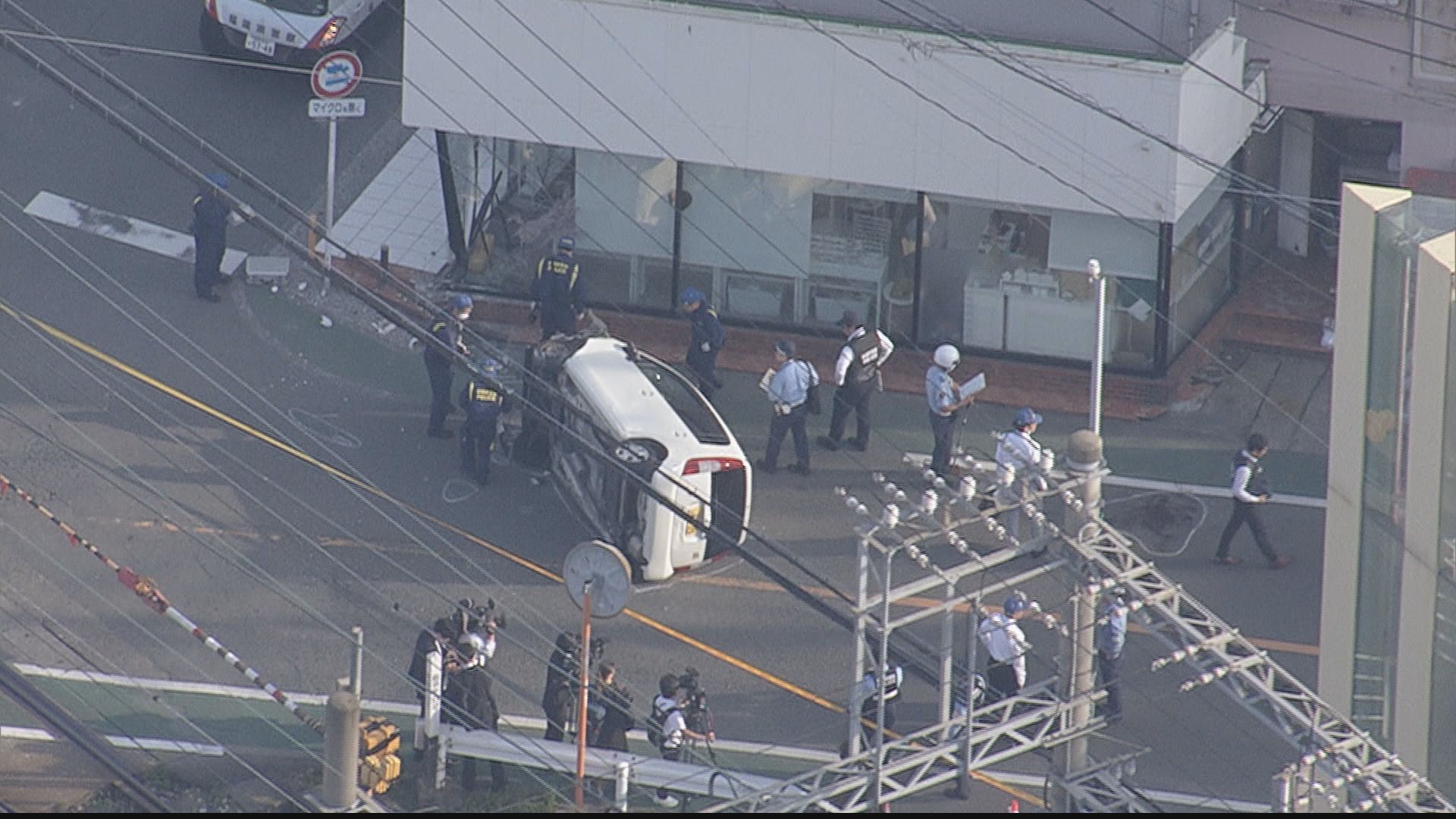 【速報】「車が小学生の列に突っ込んだ」9歳男児など5人が病院に運ばれる　消防に通報　現場は西鉄朝倉街道駅の近く　福岡・筑紫野市
