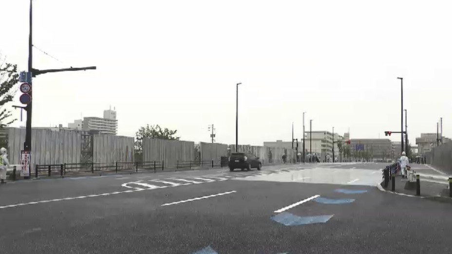 九大箱崎キャンパス跡地再開発　幹線道路が開通　約300メートル・片側2車線　国道3号線に直結　福岡市