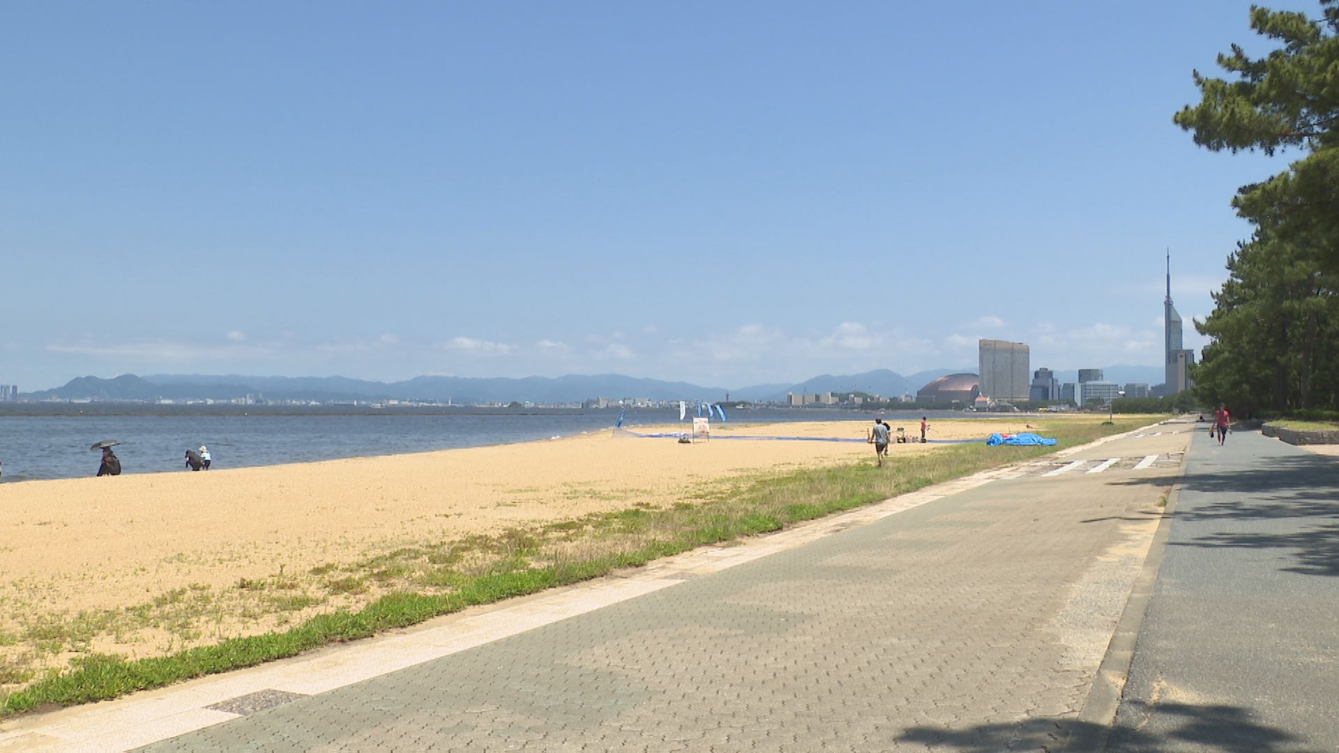 遊泳レース参加の５２歳男性が海で溺れ死亡　福岡市