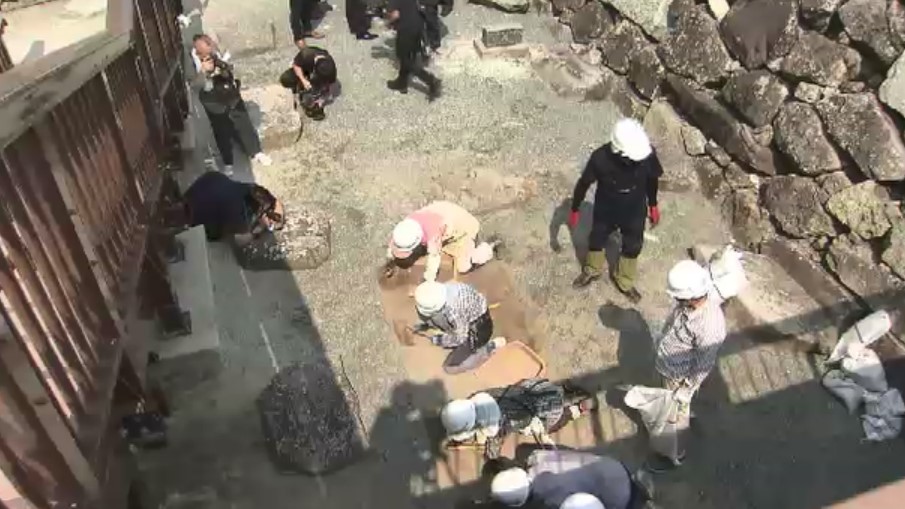 福岡城に天守閣は実在したのか…天守台で初の本格的な発掘調査始まる「建物あれば瓦など出てくる可能性」12月ごろまで