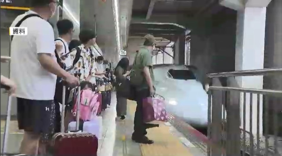 お盆期間  山陽・九州新幹線の混雑ピークは下り8月9日 上り8月16日　「のぞみ」は全席指定
