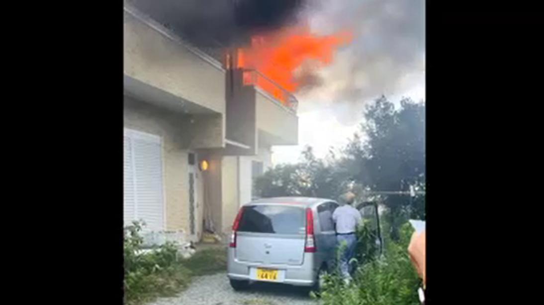 【速報】「自分の家が火事」　福岡市博多区月隈で２階建て住宅全焼　焼け跡から 性別・年齢不明の遺体発見