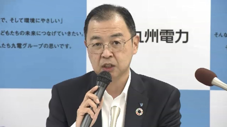玄海原発でドローンとみられる光　九電社長「今まで以上にしっかりと監視する」　監視カメラでは映像確認できず　福岡