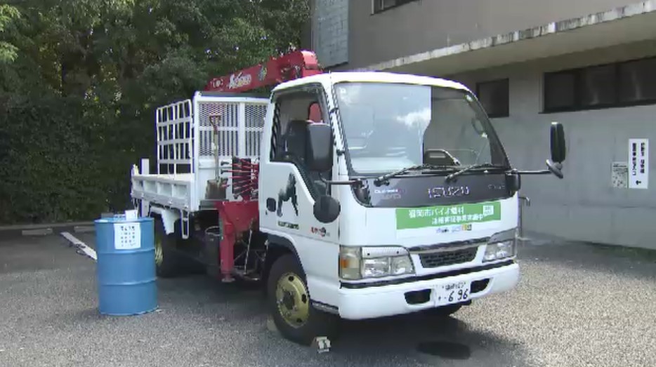 福岡市動物園でバイオ燃料実証実験　餌運搬トラックに「サステオ」使用　CO2排出量“実質ゼロ”目指す