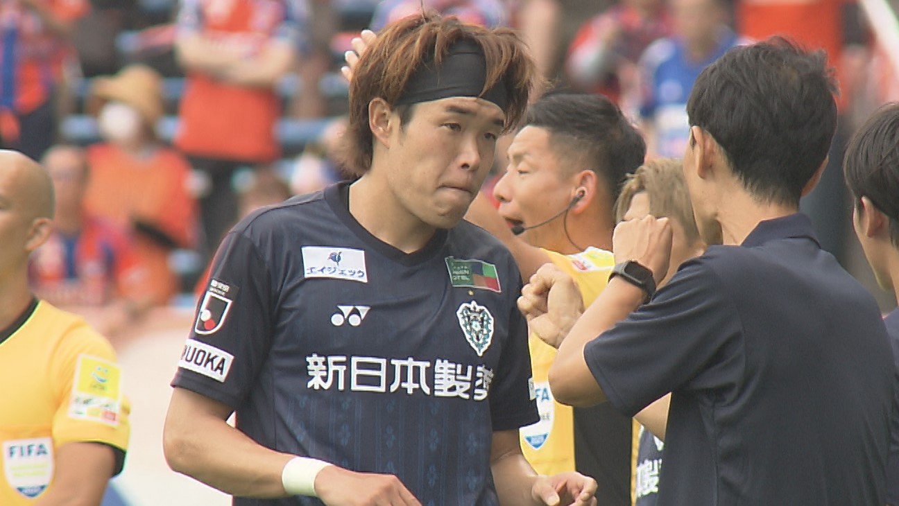 アビスパ福岡DF安藤智哉選手　ケガのため日本代表を辞退　前日の柏レイソル戦にはフル出場