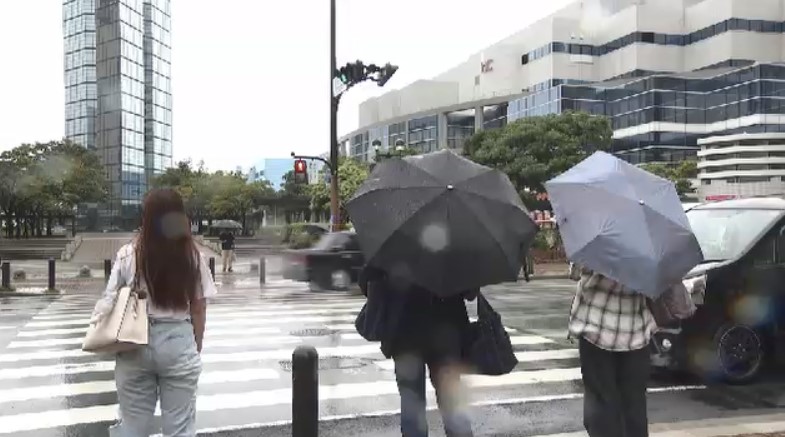 福岡で大雨のおそれ　大牟田では降り始めから69ミリ　各地の予想雨量を詳しく　落雷や竜巻にも注意　気象台【10日午前11時20分発表】