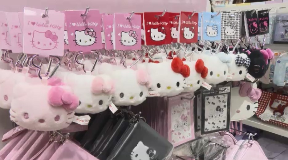 ハローキティにポムポムプリン…サンリオの公式ショップがリニューアル　開店前にファンの長い列　広い通路でゆったり買い物　福岡市の天神地下街