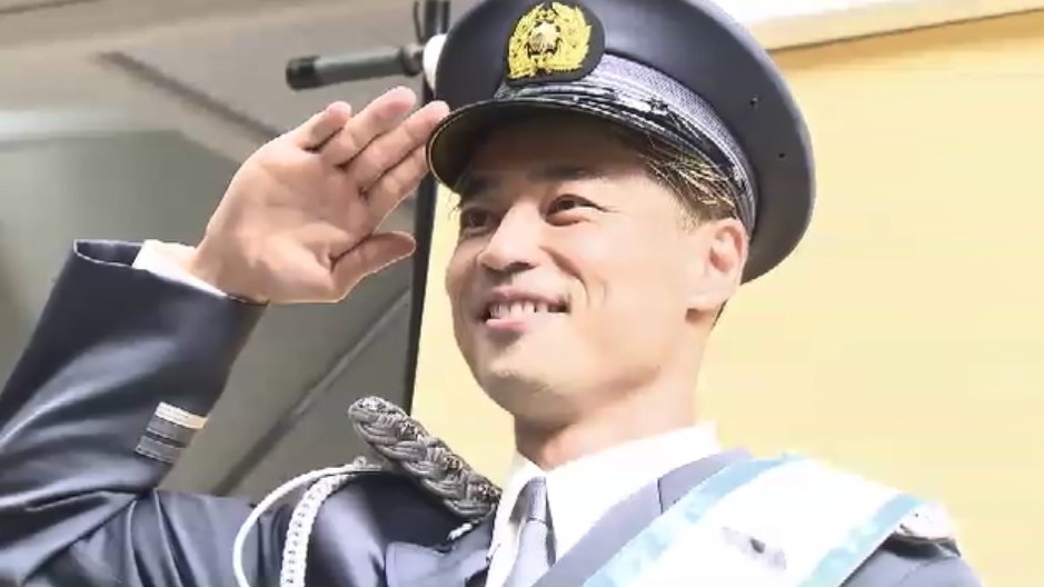 一日警察署長にラグビー元日本代表の山田章仁さん　ニセ電話詐欺に注意呼びかけ　管内では去年同時期より増加　福岡・八幡東署