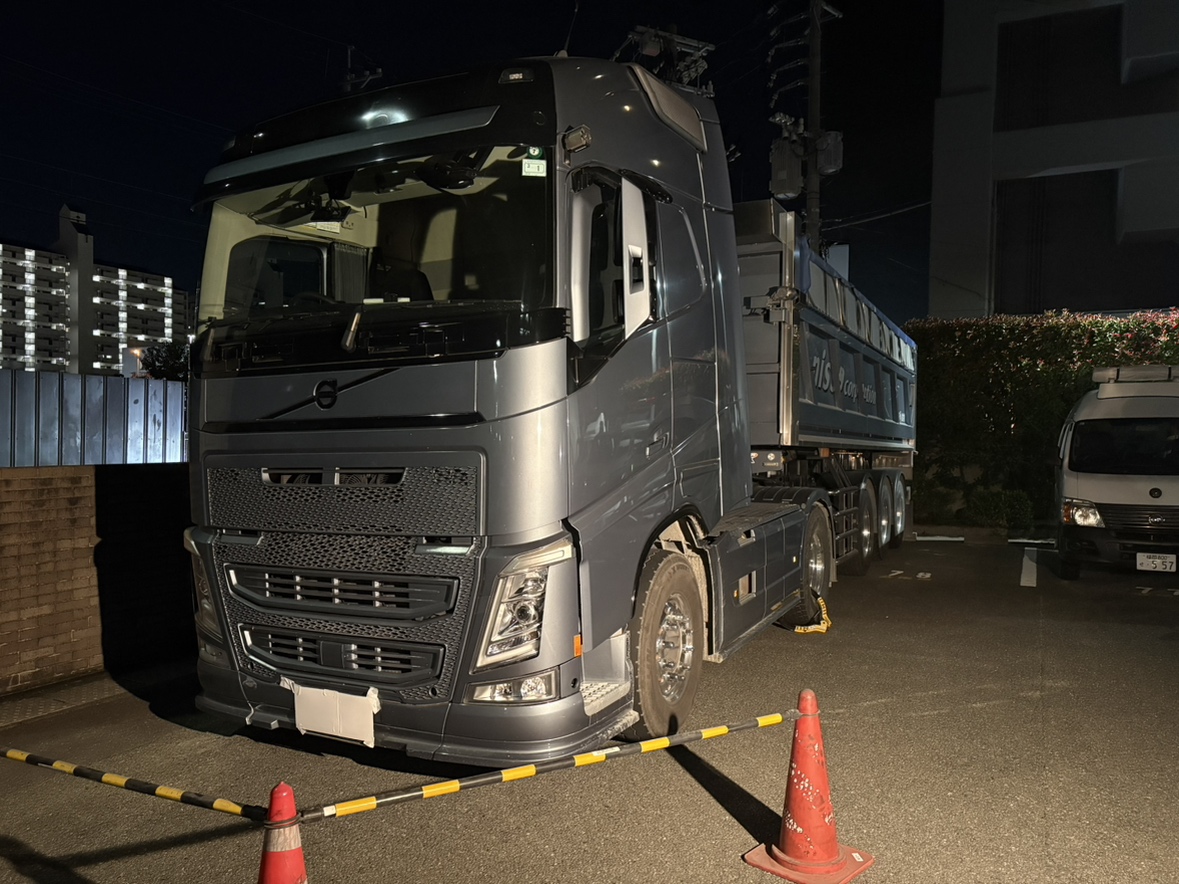 【続報】大型トラックで高齢男性をひいた運転手の男(30)を現行犯逮捕 過失運転致傷の疑い 高齢男性は死亡 福岡市東区