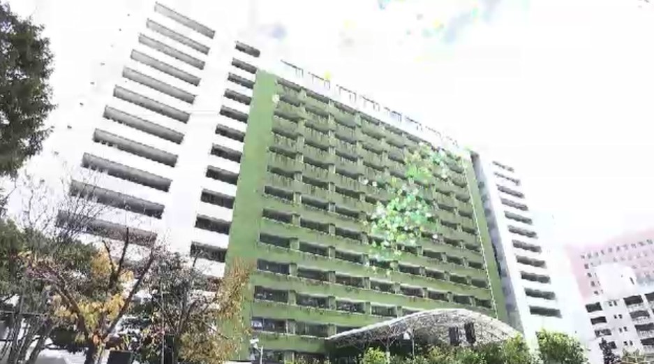 “緑いっぱい”の市役所をお披露目　ツタやツツジなど1000本を壁面やベランダに　12億円かけ地下鉄の駅なども緑化へ　福岡市