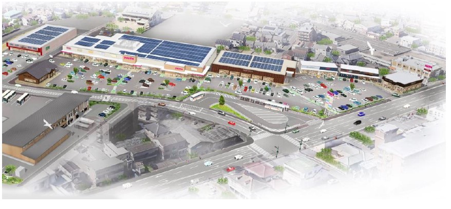 「ゆめモール那珂川」3月7日グランドオープン　スーパー中心に飲食や家電、生活雑貨などの店舗集約　旧西鉄バス営業所の跡地に　福岡