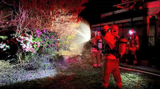 “放火”で無職男(46)を逮捕 「やっていないので分かりません」と否認 連続不審火との関連も捜査 福岡・嘉麻市