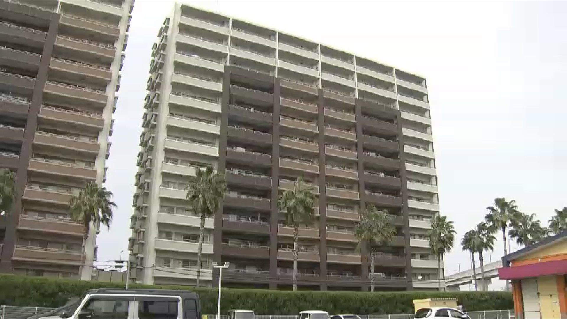 「9階から火が出ている」 マンション一室で火事　住民とみられる80代男性死亡　福岡・那珂川市