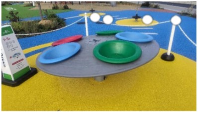 回転遊具から10歳男児が落下　腕を骨折　市が利用を停止に　1日にオープンしたばかりの「ぐるーん若松」　福岡・北九州市