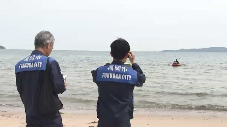 海水浴シーズンを前に 福岡市内5カ所で水質調査 結果は6月中旬ごろHPで公表予定
