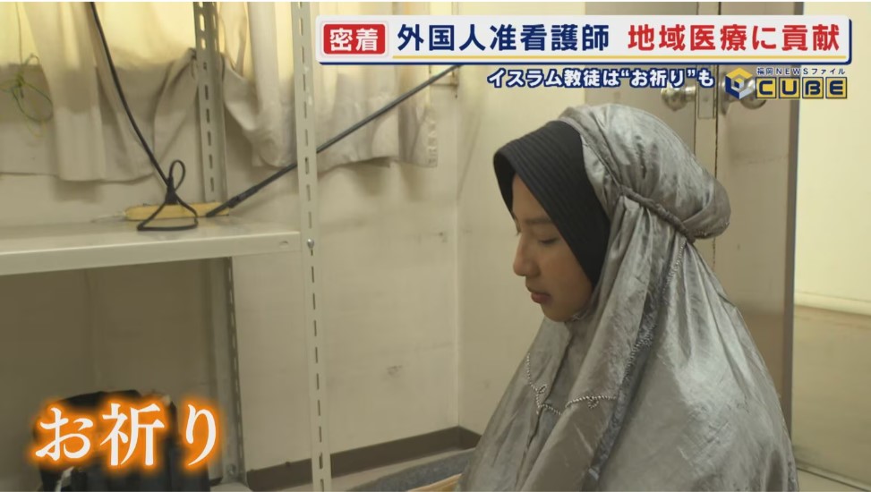 【特別ルポ】外国人が支える日本の医療現場は今(前編)院内に礼拝場所も…インドネシア准看護師に密着