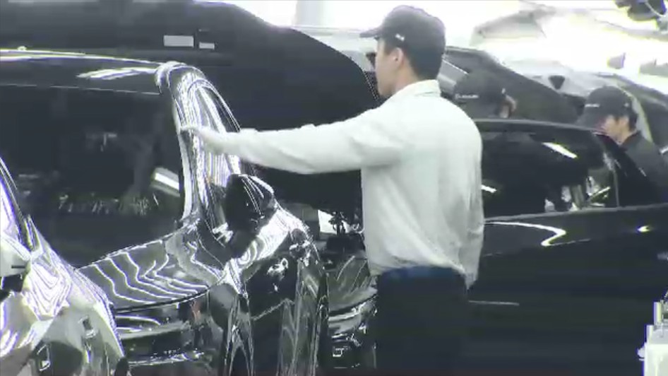 「レクサス」生産ラインを公開 新型ESも販売開始 世界で販売される年間88万台のうち半分を生産 トヨタ自動車九州・宮田工場 福岡