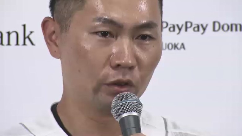【一問一答】涙浮かべる場面も…ホークス中村晃選手が引退表明「家族に相談せず自分で決断」直後に伝えた2選手の名前 福岡