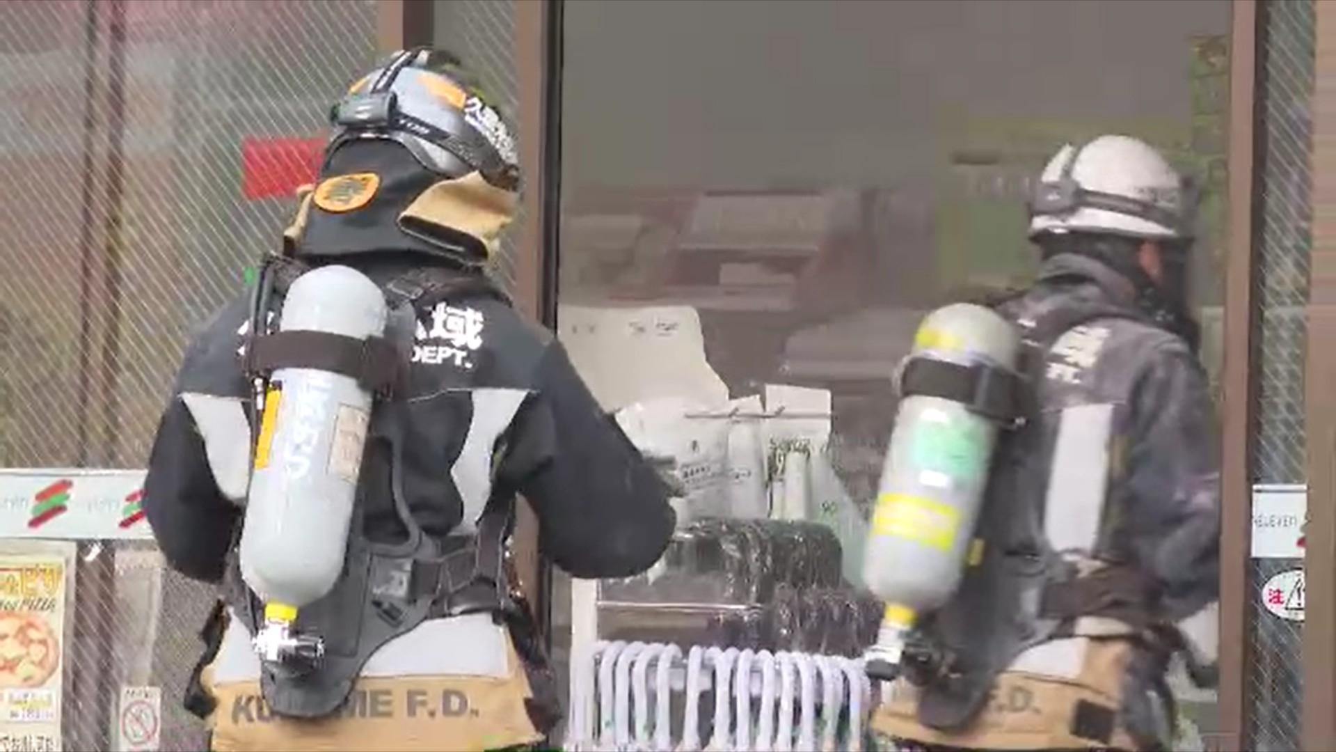 【速報】コンビニから「店内で爆発音」の通報　消防が出動中　福岡・久留米市