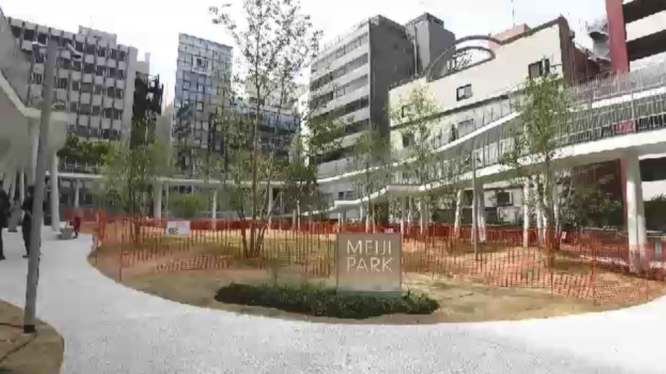 博多駅前『明治公園』リニューアルオープン 立体園路に飲食店も 「1日のさまざまなシーンで利用してほしい」 福岡市