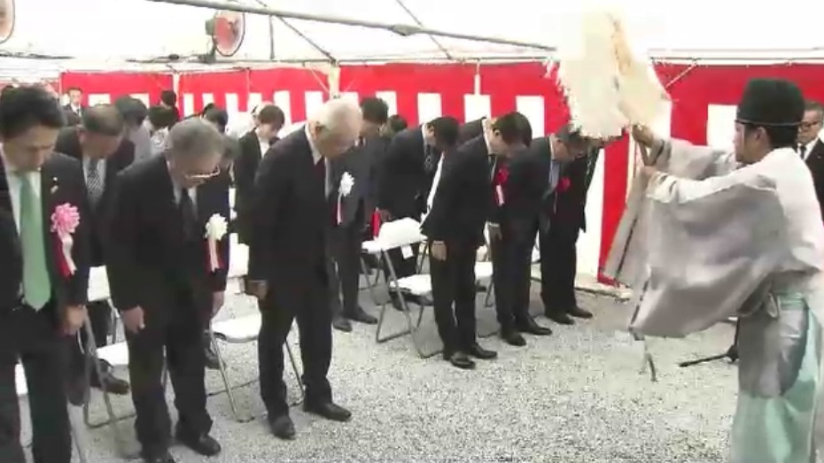 北九州市立大の新キャンパスなど入る建物の起工式　北九州市の旦過市場の再整備「さらなる活性化に期待」　約500人の学生を収容　福岡