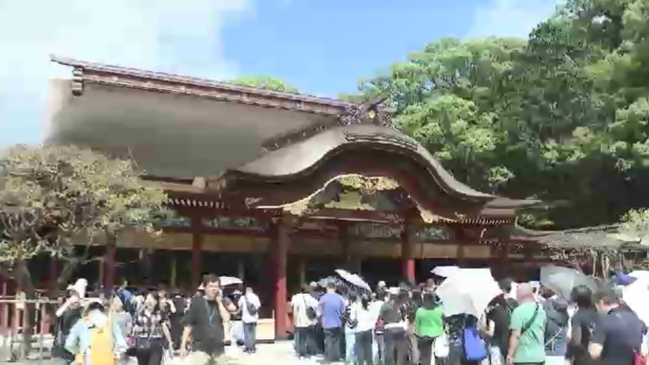 太宰府天満宮 本殿での参拝を3年半ぶり再開 124年ぶり大改修が完了 福岡